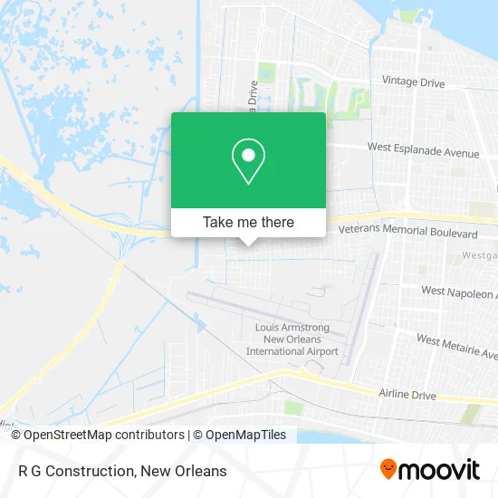 R G Construction map