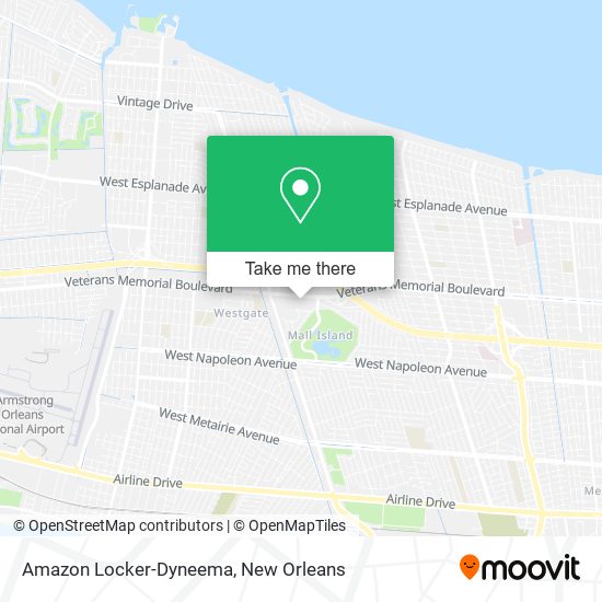 Amazon Locker-Dyneema map