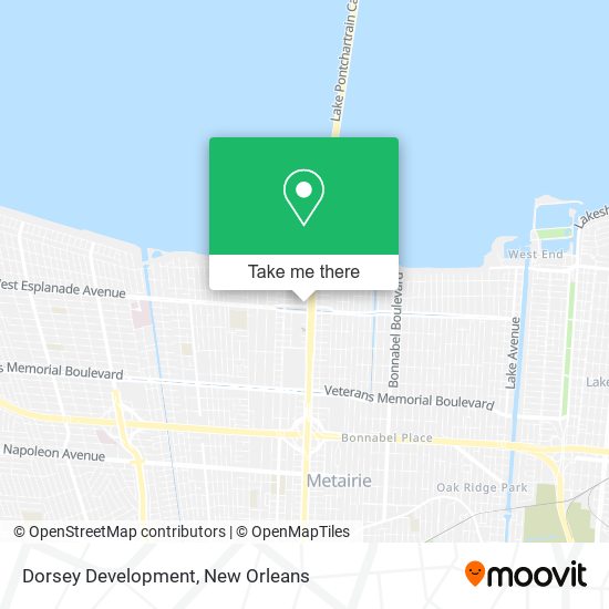 Mapa de Dorsey Development