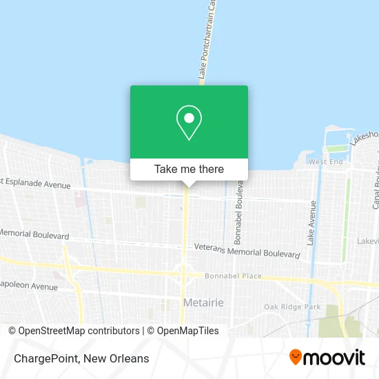 ChargePoint map