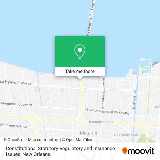 Constitutional Statutory Regulatory and Insurance Issues map