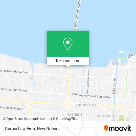 Mapa de Garcia Law Firm