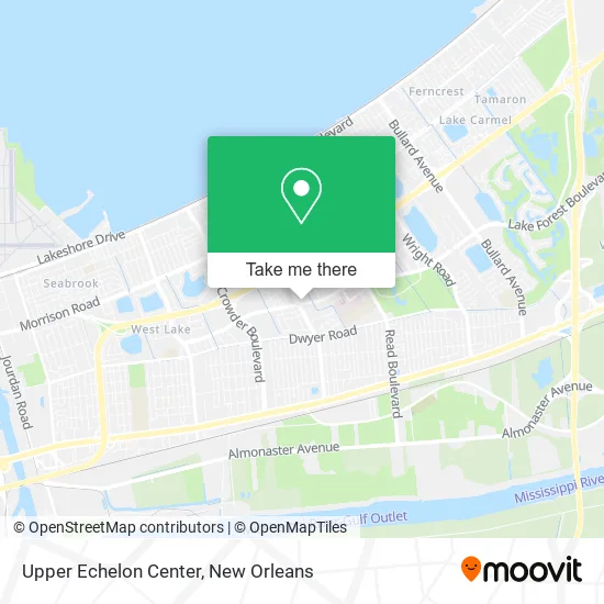 Mapa de Upper Echelon Center