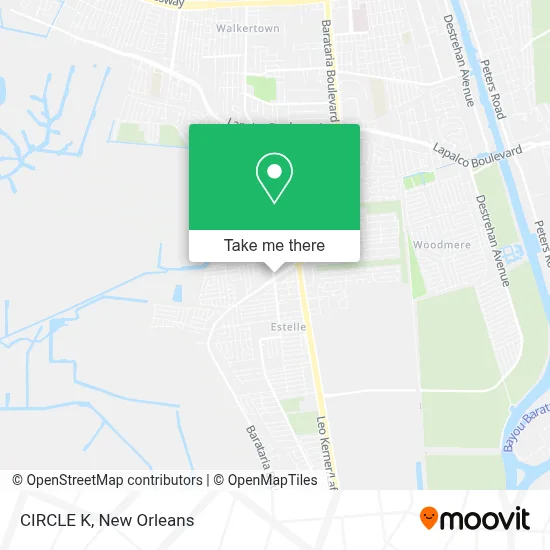 CIRCLE K map