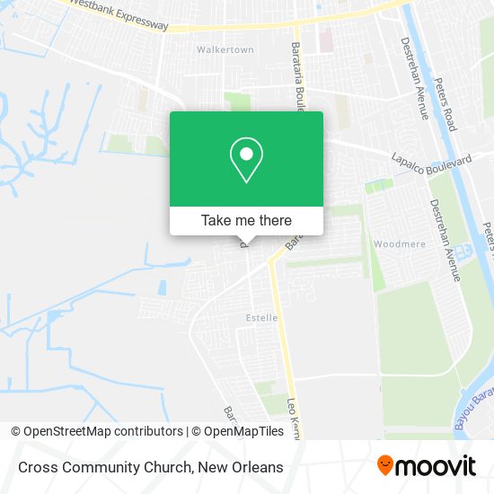 Mapa de Cross Community Church