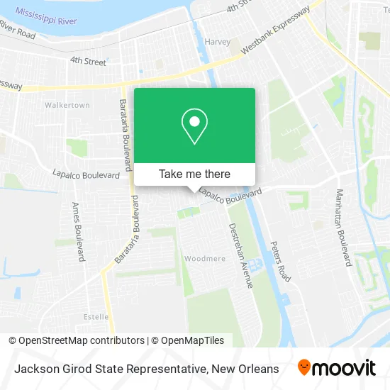 Jackson Girod State Representative map