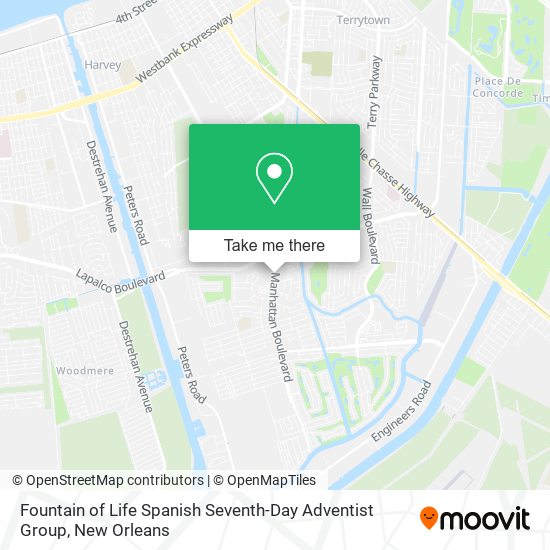 Fountain of Life Spanish Seventh-Day Adventist Group map