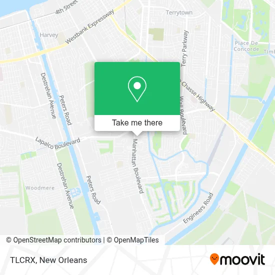 TLCRX map