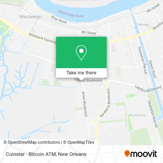 Coinstar - Bitcoin ATM map
