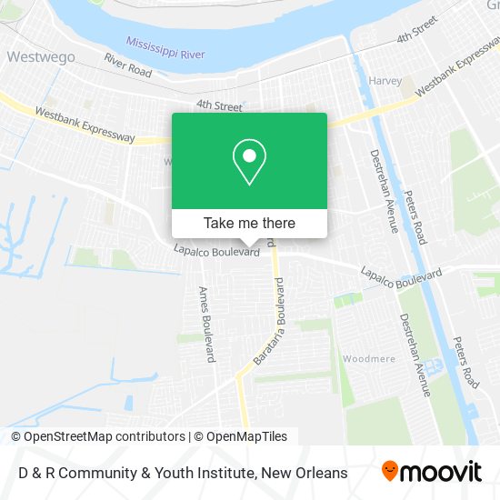 Mapa de D & R Community & Youth Institute