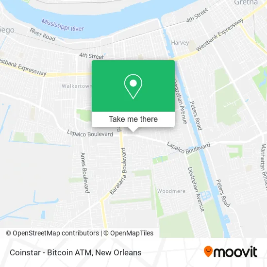 Coinstar - Bitcoin ATM map