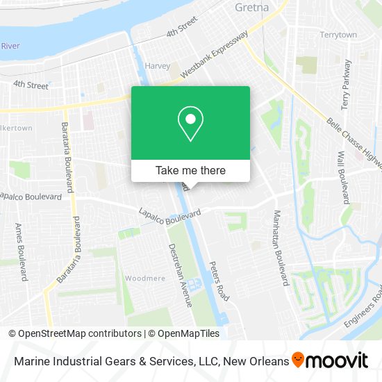 Marine Industrial Gears & Services, LLC map