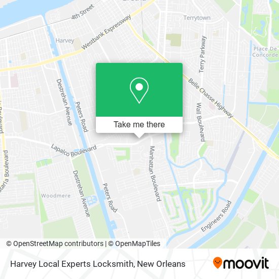 Harvey Local Experts Locksmith map