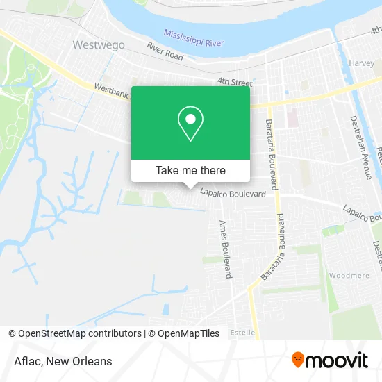 Aflac map