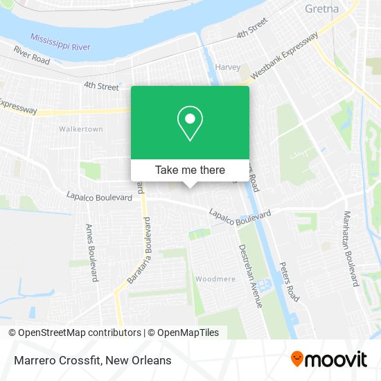 Mapa de Marrero Crossfit