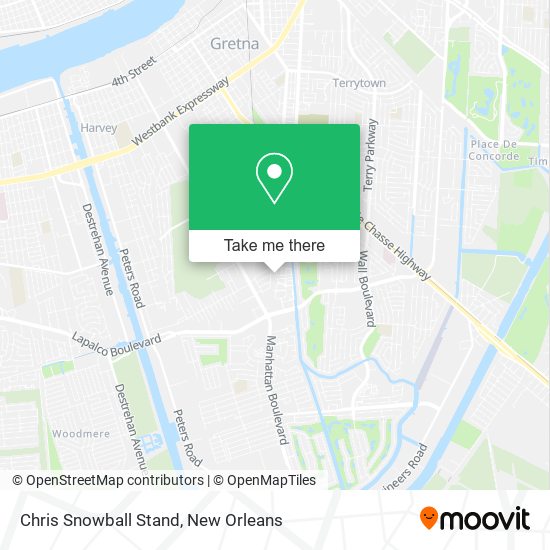 Chris Snowball Stand map