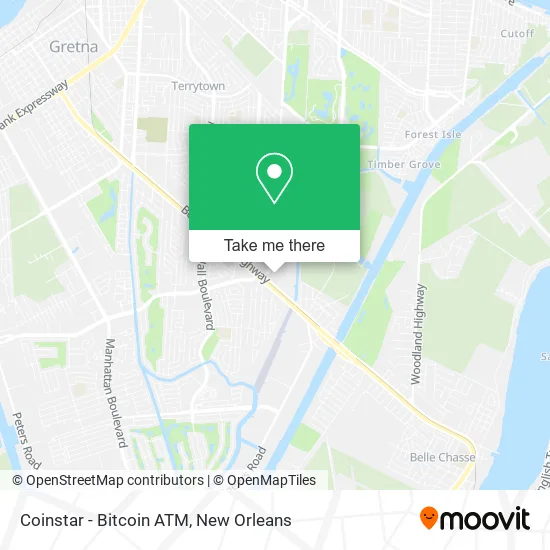 Coinstar - Bitcoin ATM map