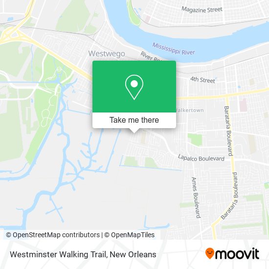 Westminster Walking Trail map