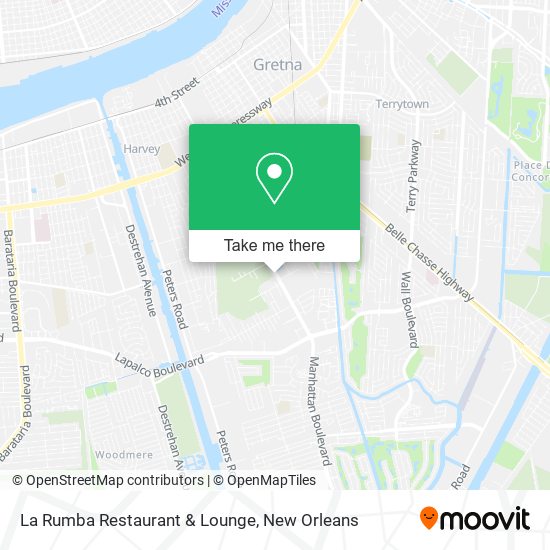 Mapa de La Rumba Restaurant & Lounge