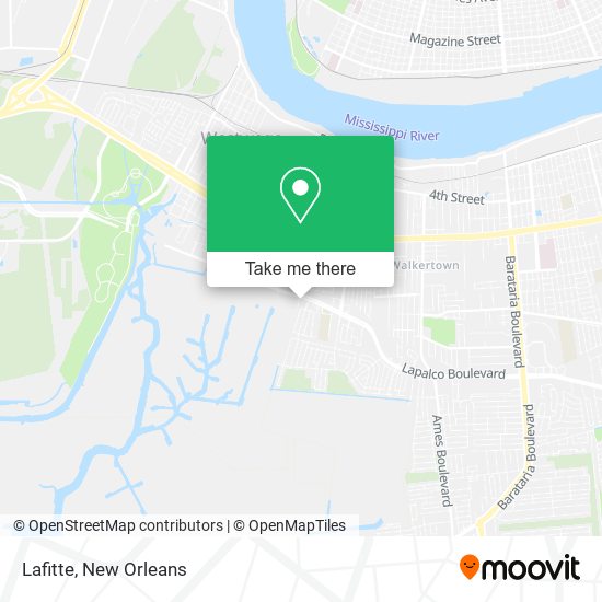 Mapa de Lafitte