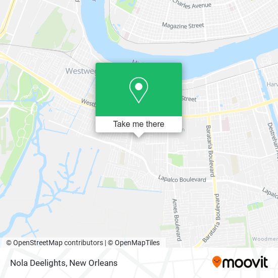 Nola Deelights map