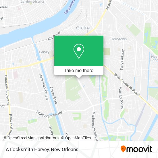 Mapa de A Locksmith Harvey