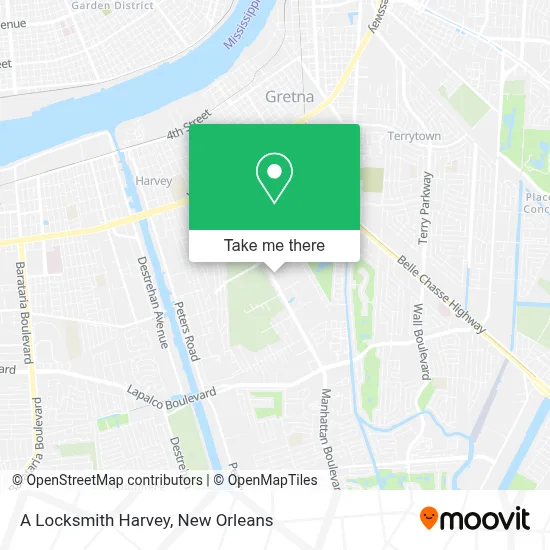 A Locksmith Harvey map