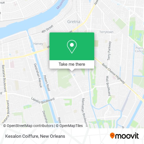 Kesalon Coiffure map