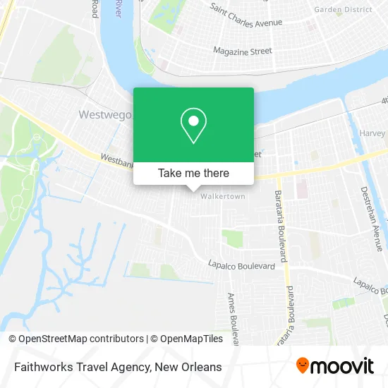 Faithworks Travel Agency map