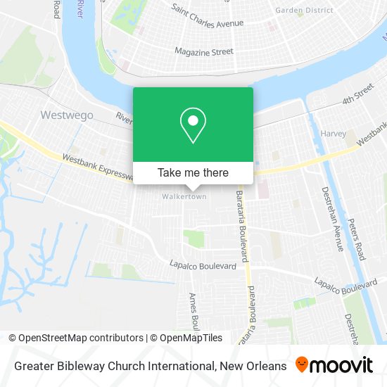 Greater Bibleway Church International map