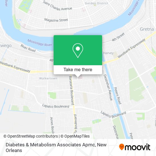 Diabetes & Metabolism Associates Apmc map