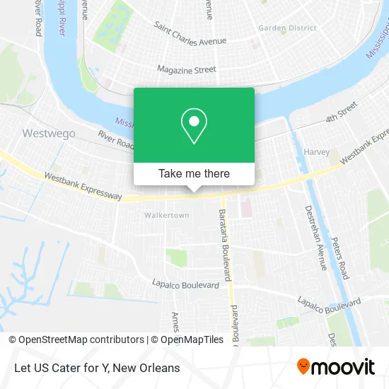 Let US Cater for Y map