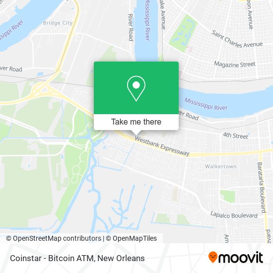 Coinstar - Bitcoin ATM map