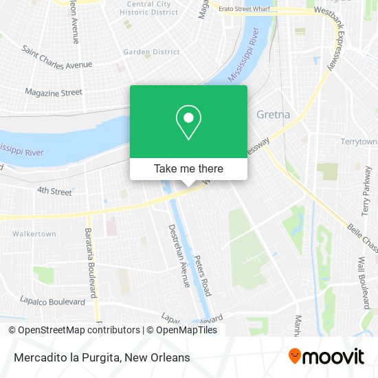 Mercadito la Purgita map