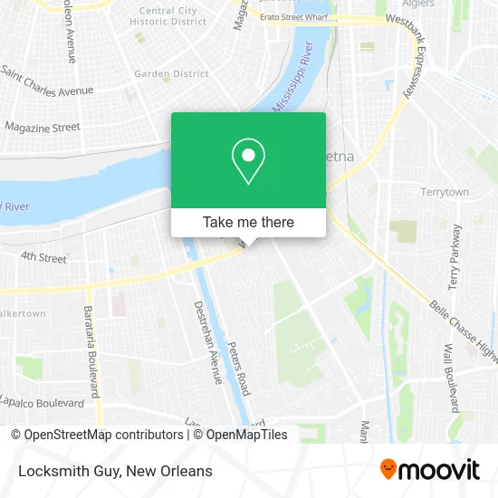 Locksmith Guy map