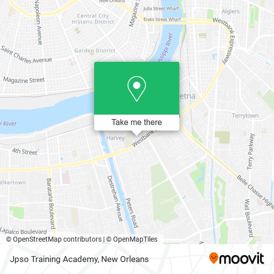 Jpso Training Academy map