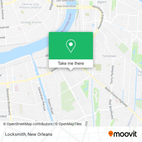 Locksmith map