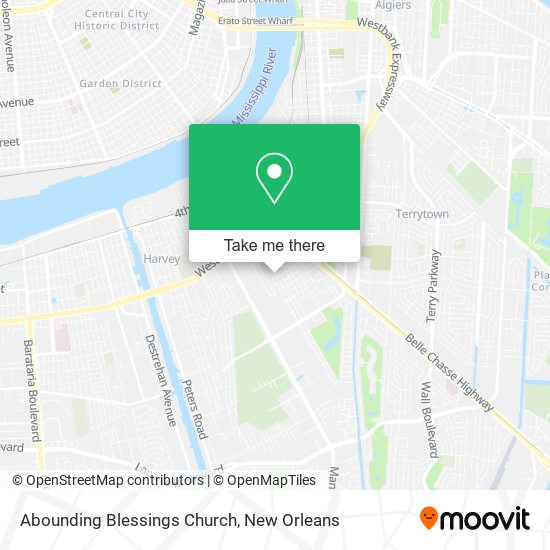 Mapa de Abounding Blessings Church