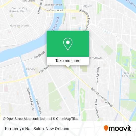 Mapa de Kimberly's Nail Salon