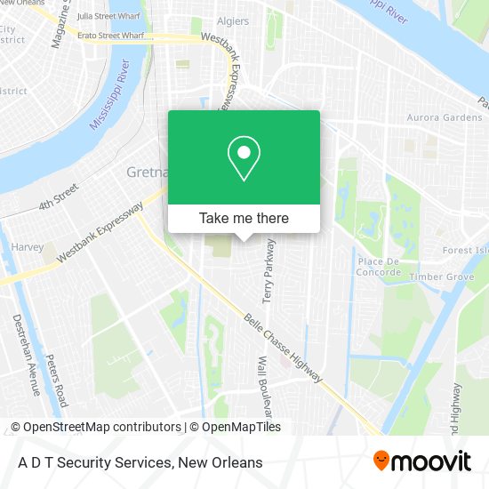 Mapa de A D T Security Services