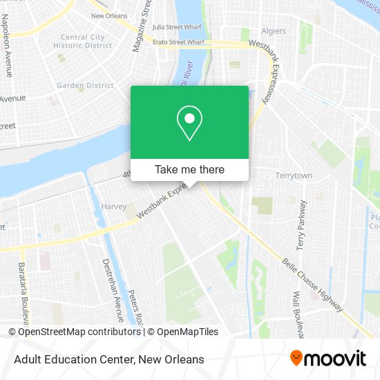 Mapa de Adult Education Center