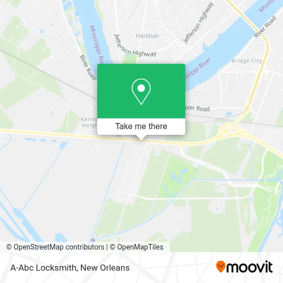 A-Abc Locksmith map