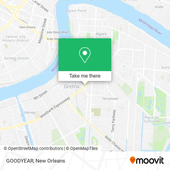 GOODYEAR map