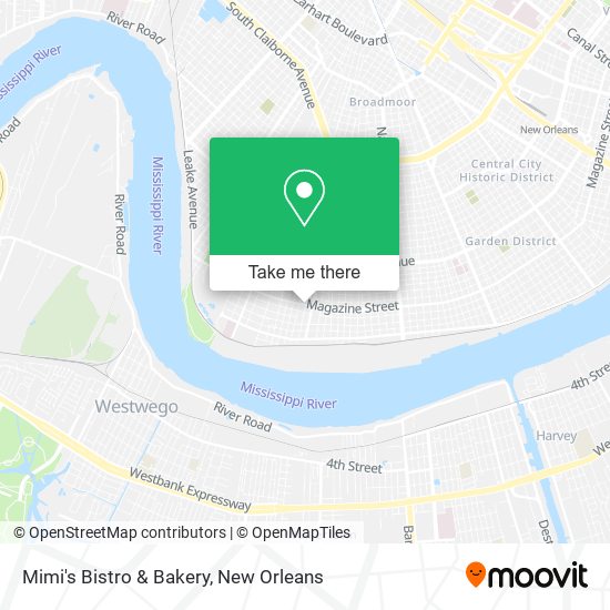 Mimi's Bistro & Bakery map