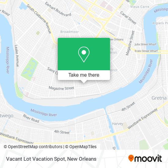Mapa de Vacant Lot Vacation Spot