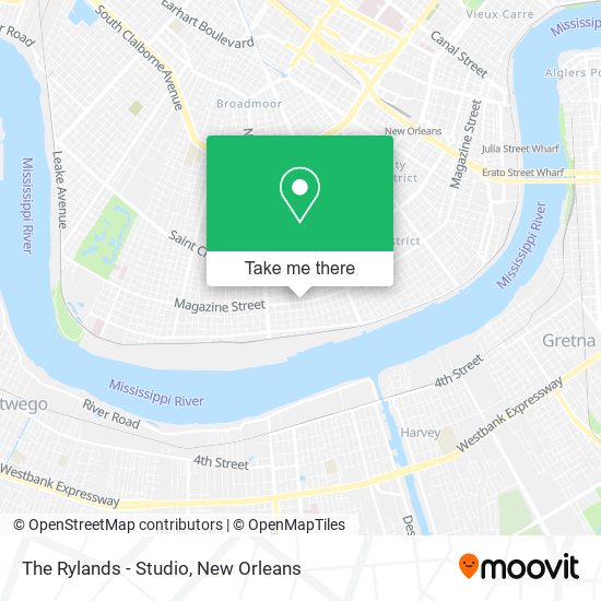The Rylands - Studio map