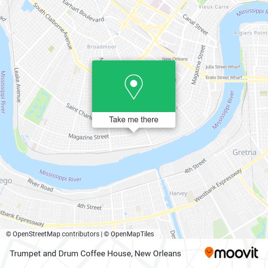 Mapa de Trumpet and Drum Coffee House