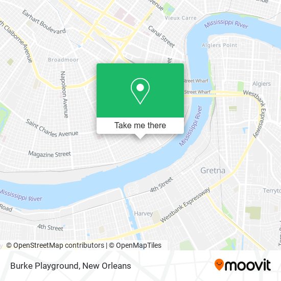 Mapa de Burke Playground