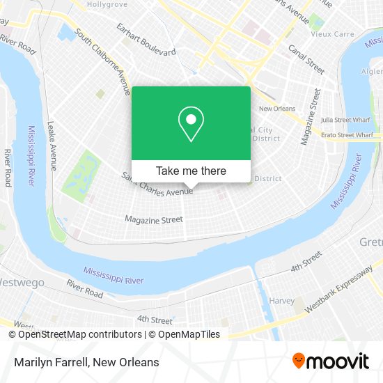 Marilyn Farrell map