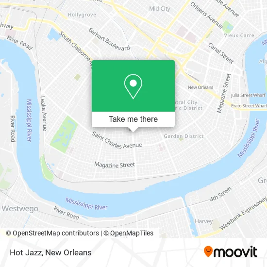 Hot Jazz map